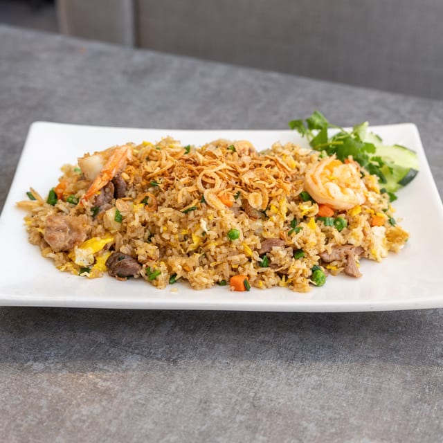 Fried Rice Plate.