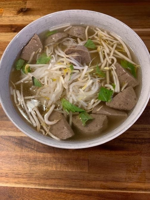 Meat Ball Pho.