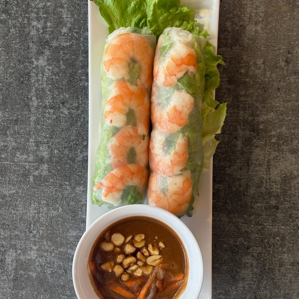 Savor Our Fresh Spring Rolls
