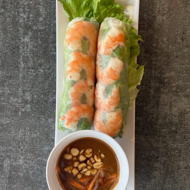 Shrimp Spring Rolls.