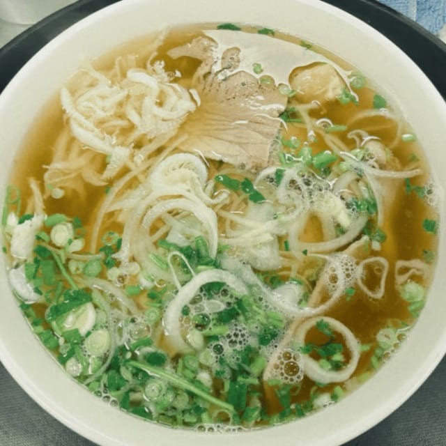 Rare Steak & Tripe Pho.