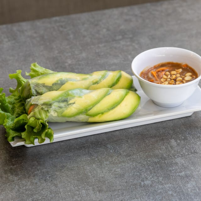 Avocado Spring Rolls.