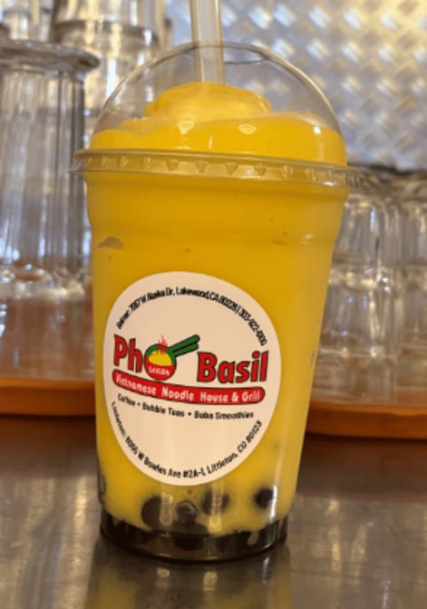 Mango Smoothie.